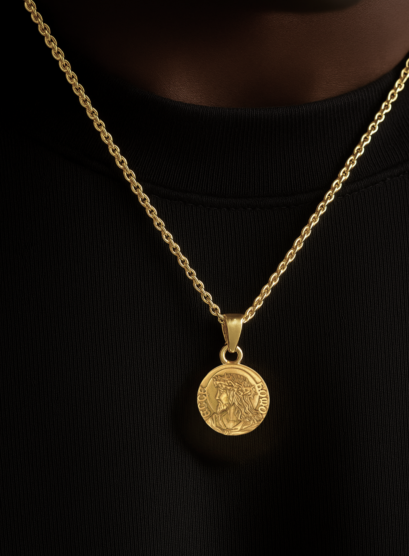 JESUS QUARTER NECKLACE