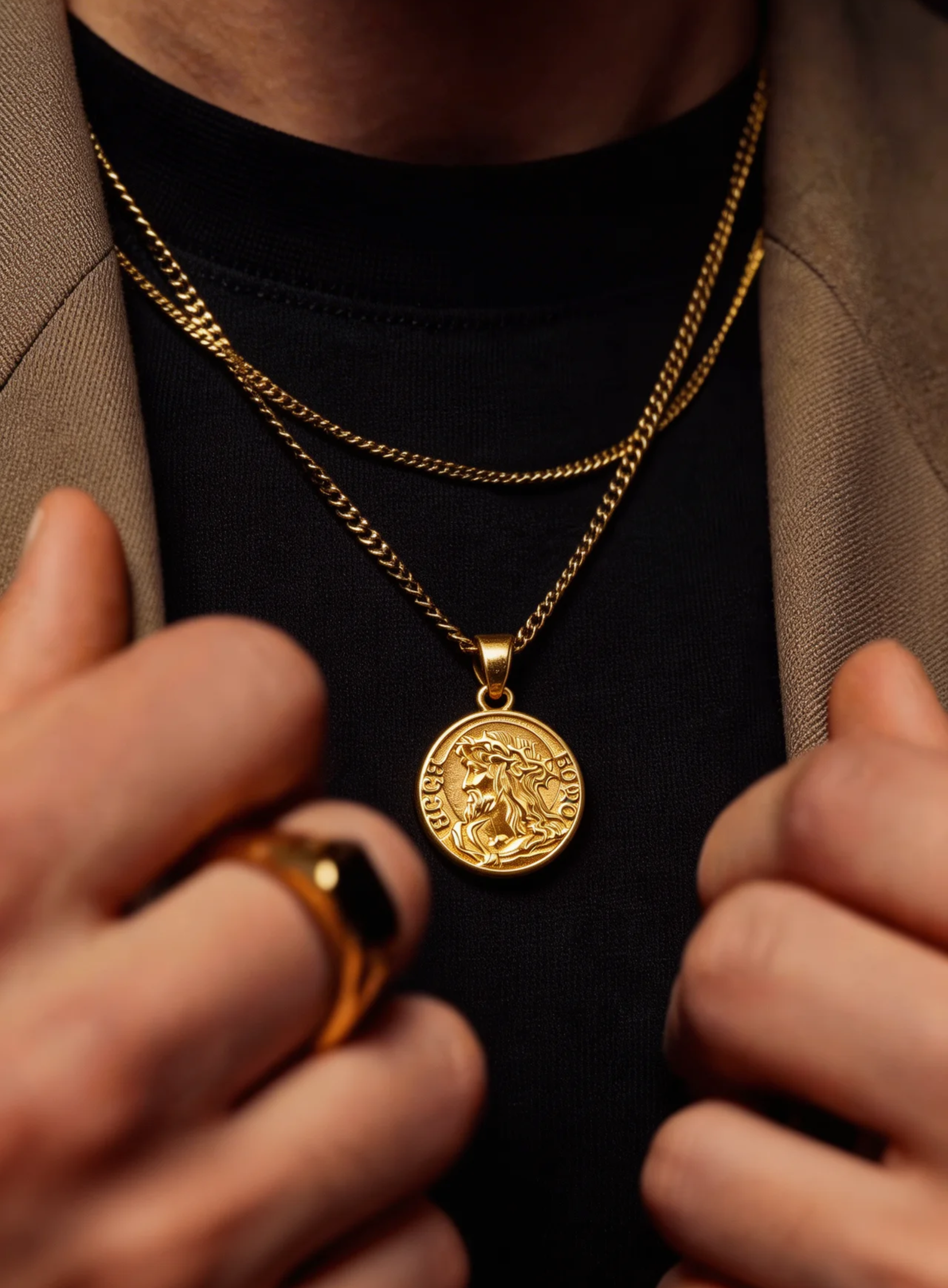 PREMIUM 18K GOLD STAINLESS STEEL