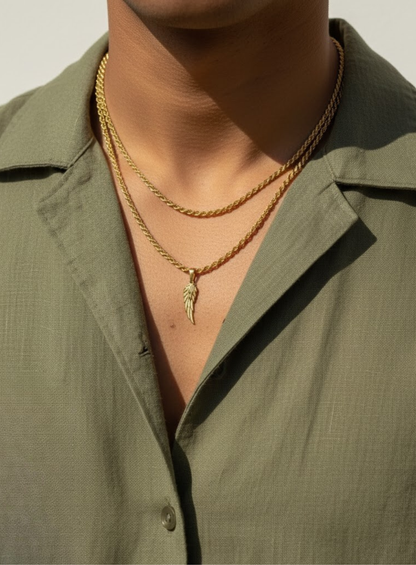 PREMIUM 14K GOLD STAINLESS STEEL