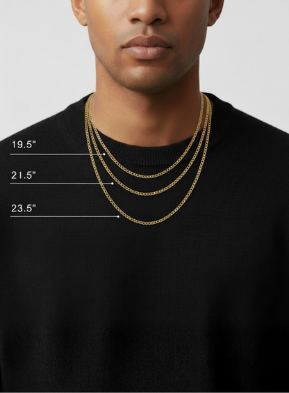 PREMIUM 14K GOLD STAINLESS STEEL