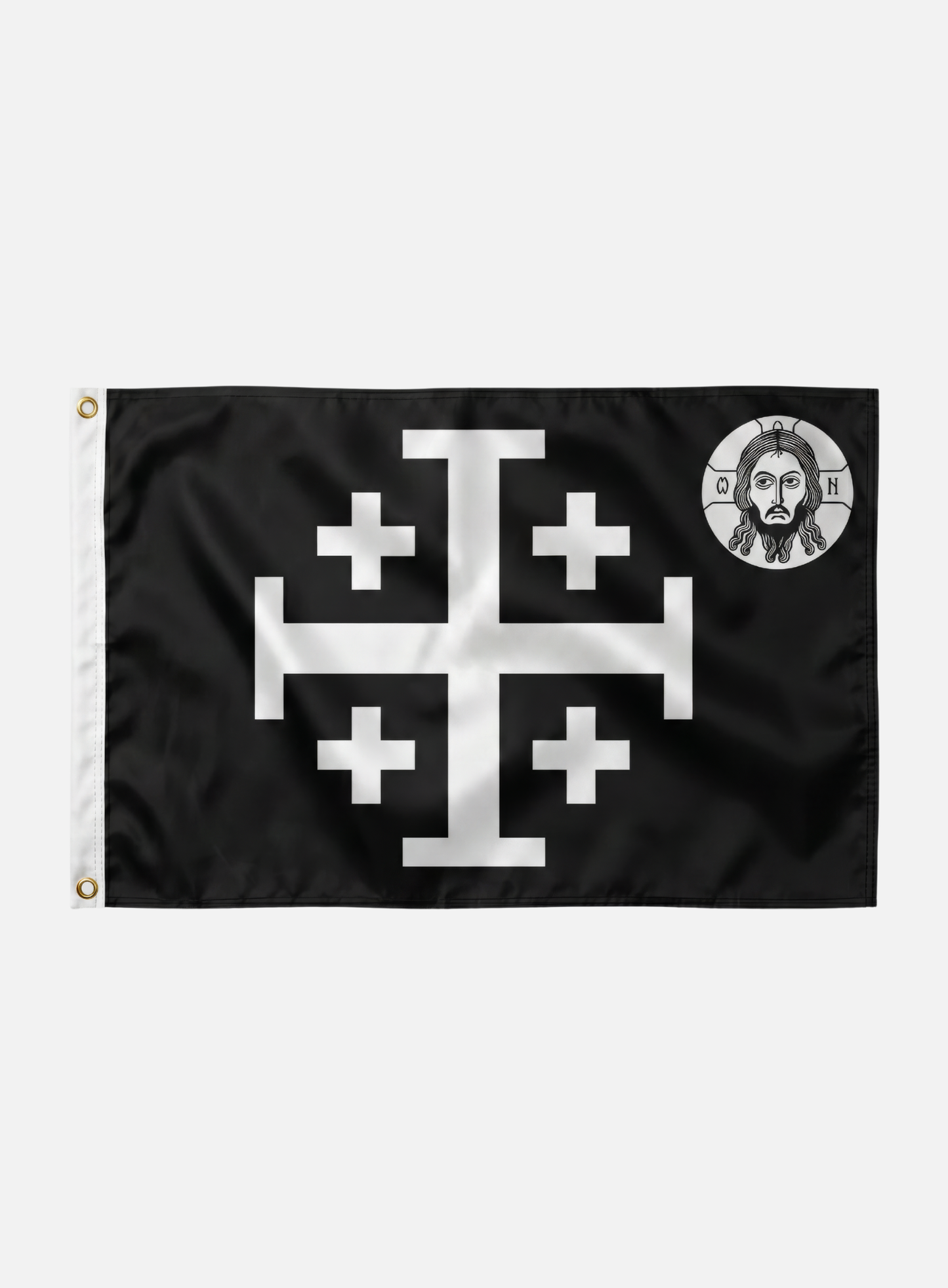 JERUSALEM CROSS CHRIST FLAG