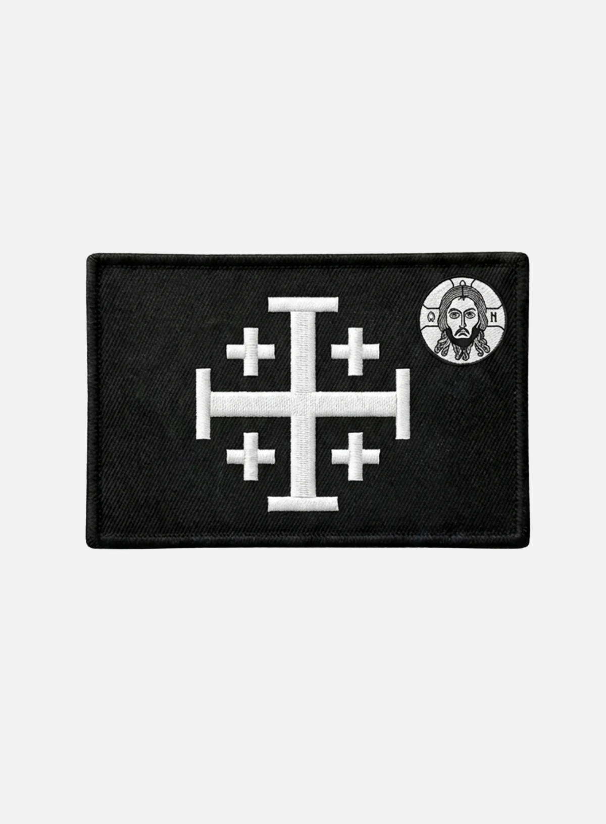 JERUSALEM CROSS CHRIST PATCH
