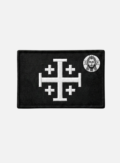 JERUSALEM CROSS CHRIST PATCH
