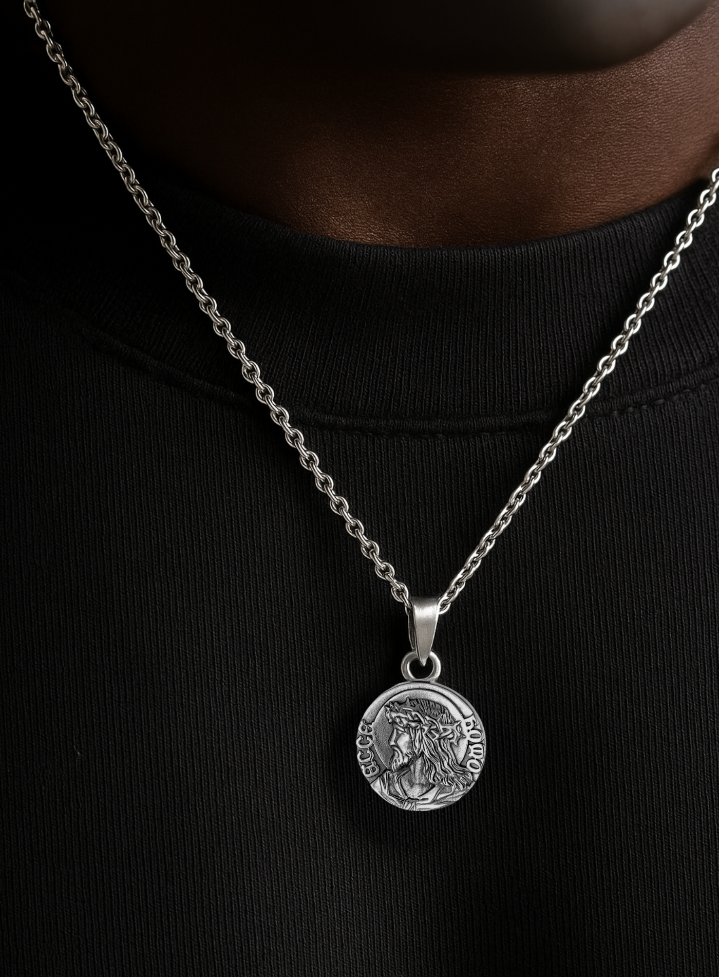 JESUS QUARTER NECKLACE