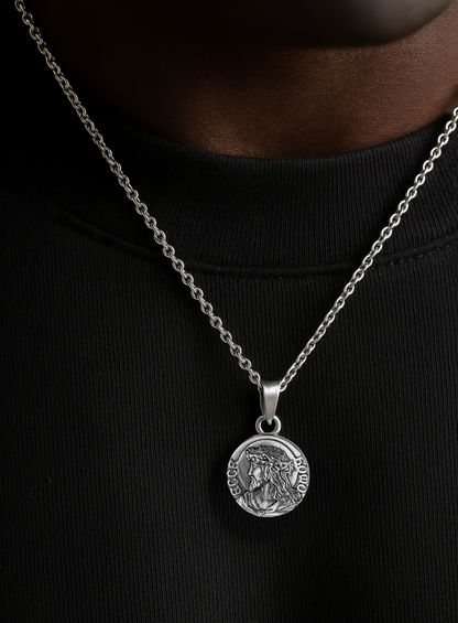 JESUS QUARTER NECKLACE