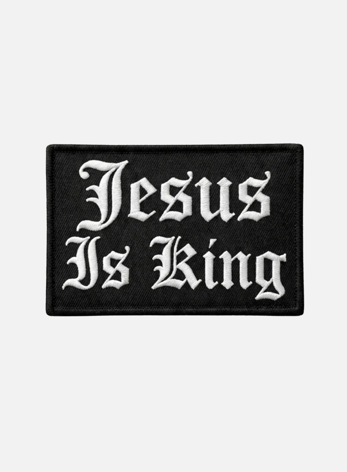 JESUS IS KING PATCH