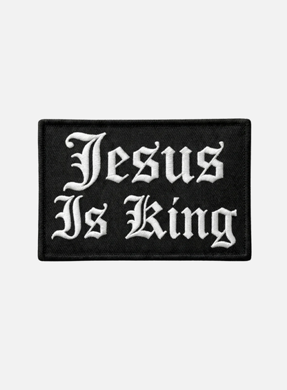 JESUS IS KING PATCH