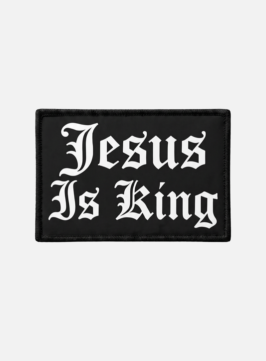 JESUS IS KING PATCH