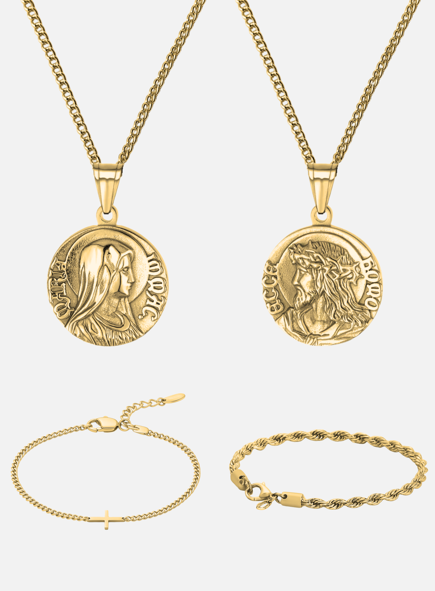 PREMIUM 14K GOLD STAINLESS STEEL