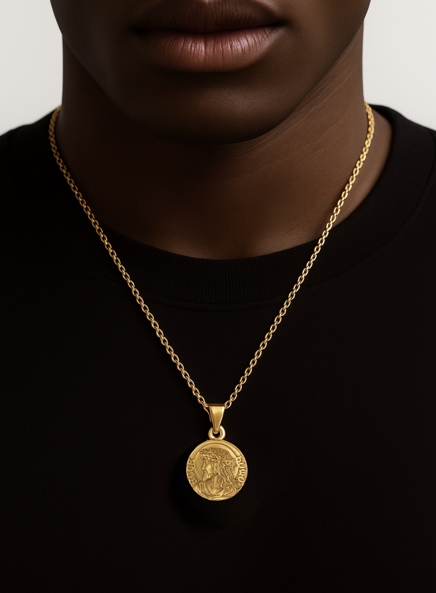 JESUS QUARTER NECKLACE