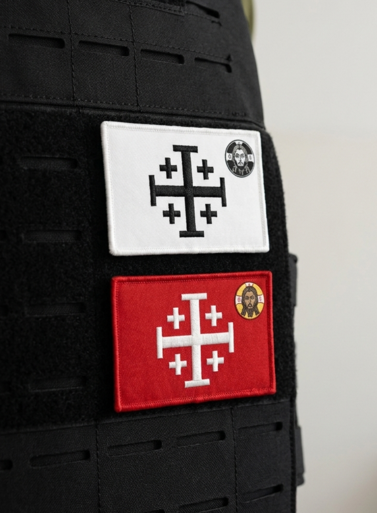 JERUSALEM CROSS CHRIST PATCH