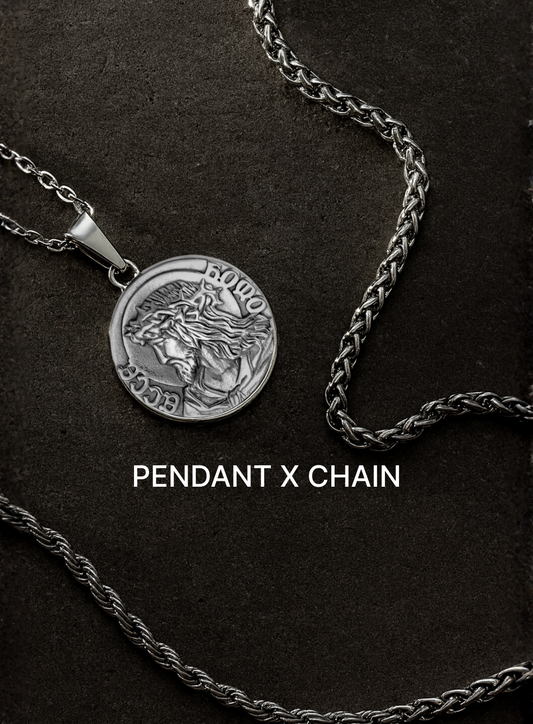 MAKE YOUR OWN NECKLACE SET - SILVER