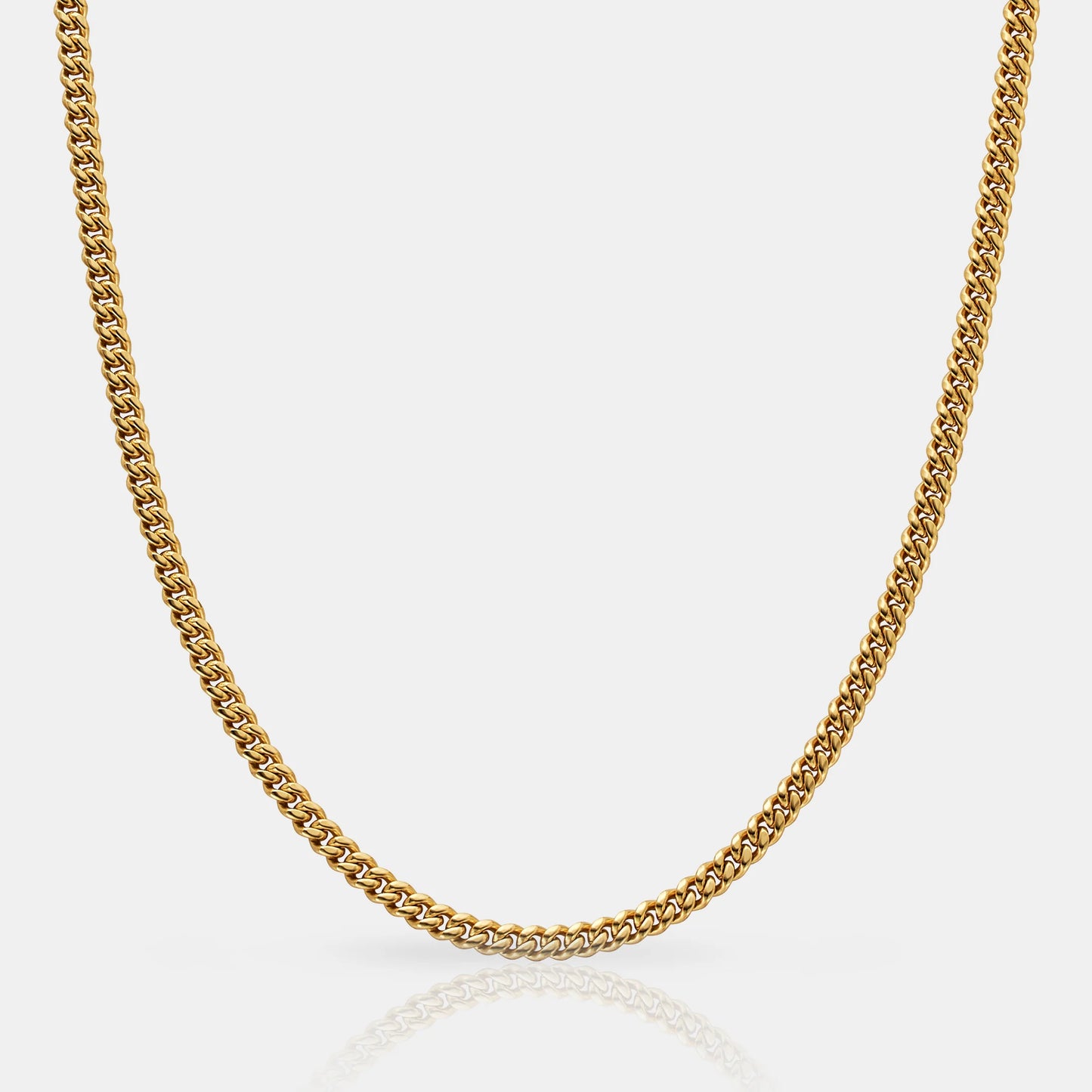 GOLD CUBAN 3mm