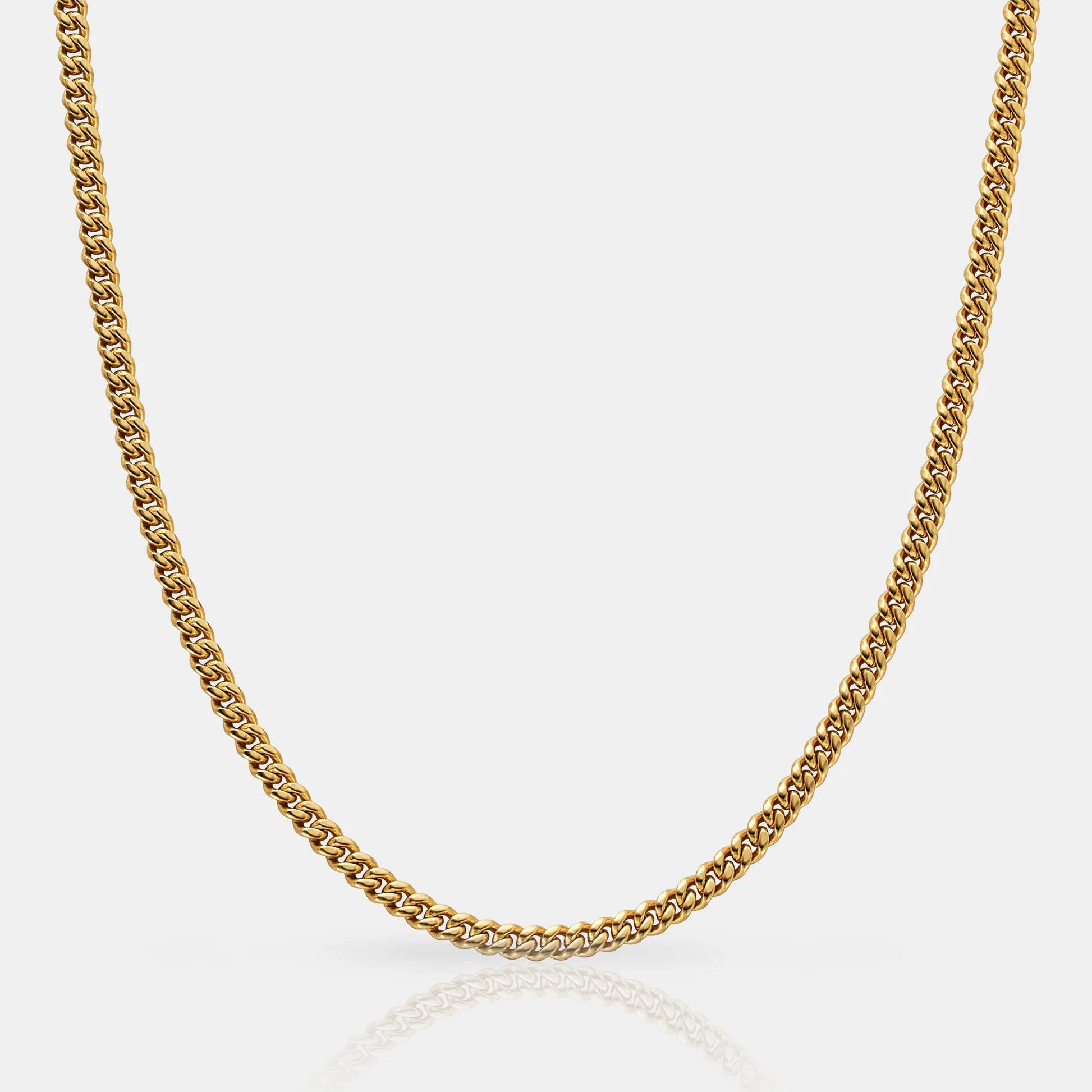 GOLD CUBAN 3mm